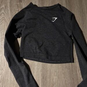 GYM SHARK Long Sleeve Workout Crop Top